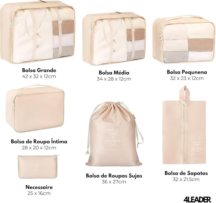 o que levar na mala para uma semana