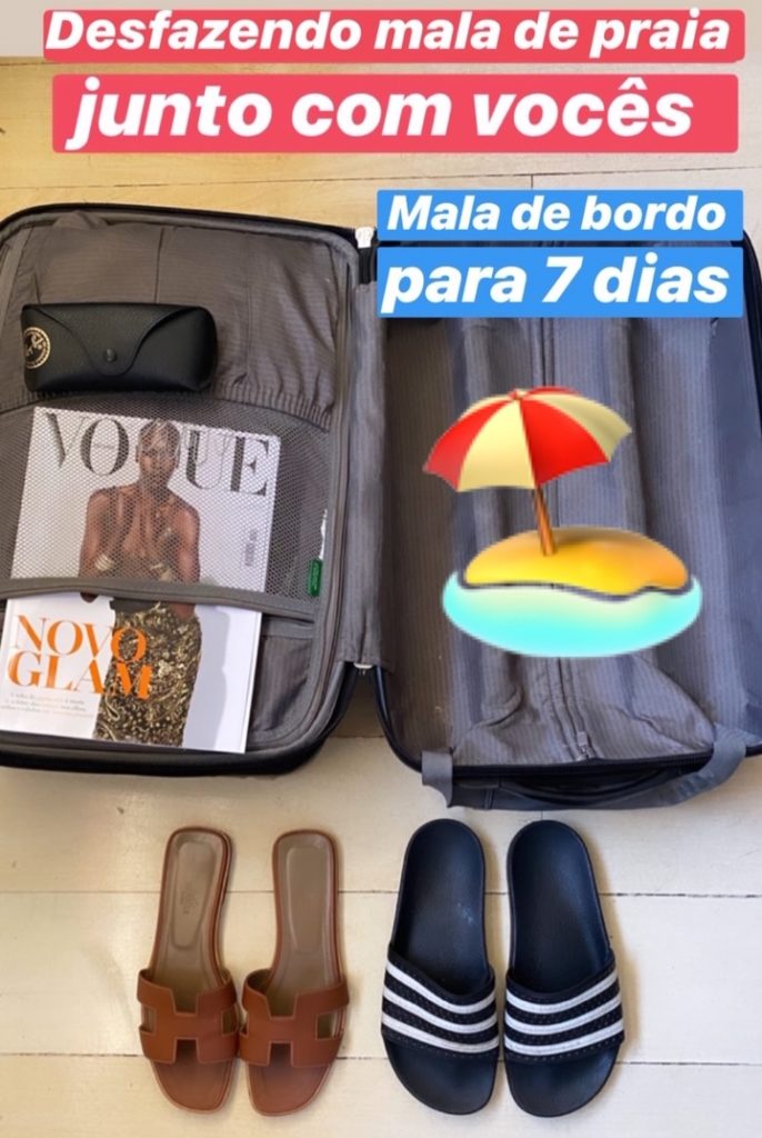 organizar mala de mão para 7 dias