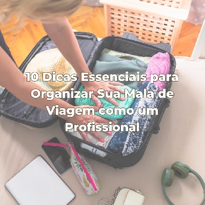 como organizar mala de viagem para 7 dias