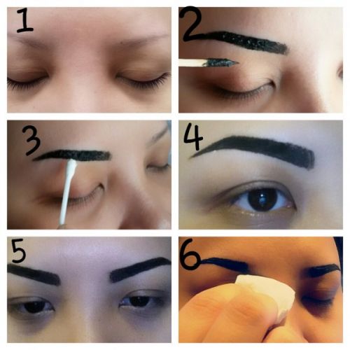Como fazer a sobrancelha com henna passo a passo