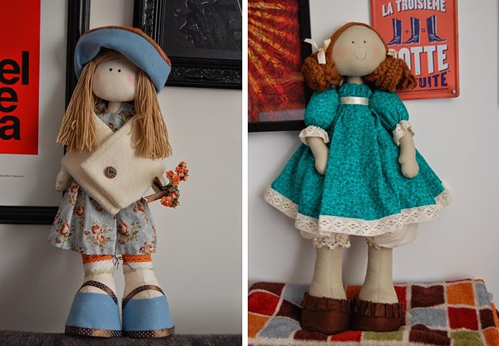 Como fazer bonecas de pano articuladas