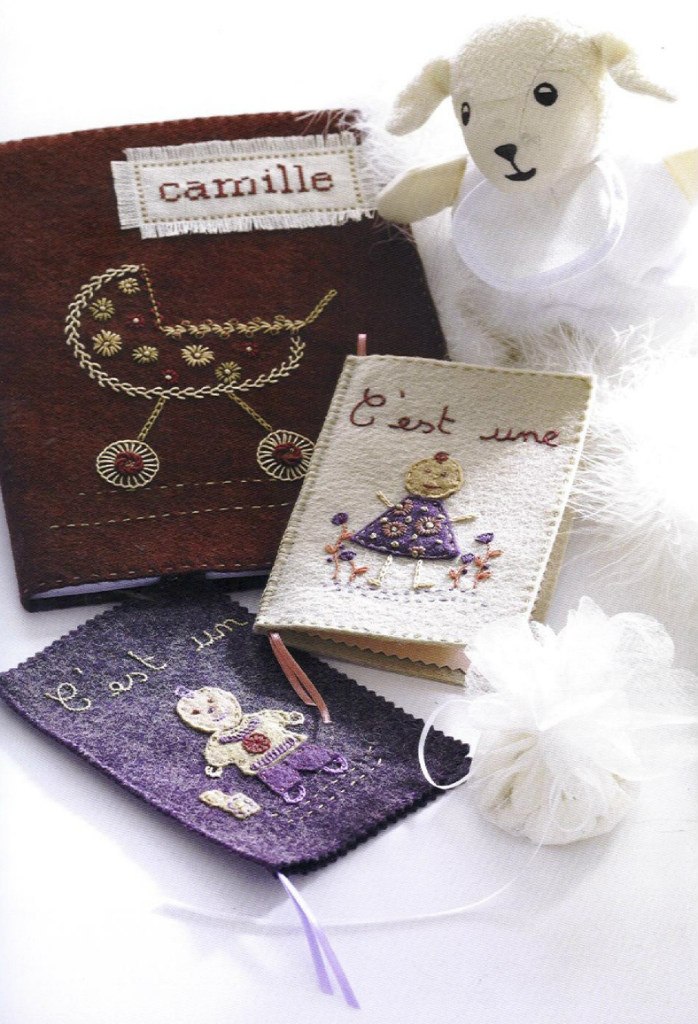 Onde Encontrar Moldes Gratuitos de Feltro para Caderneta