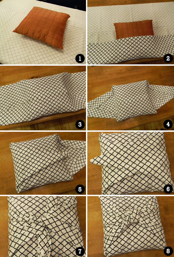 Como fazer capas de almofada sem costura