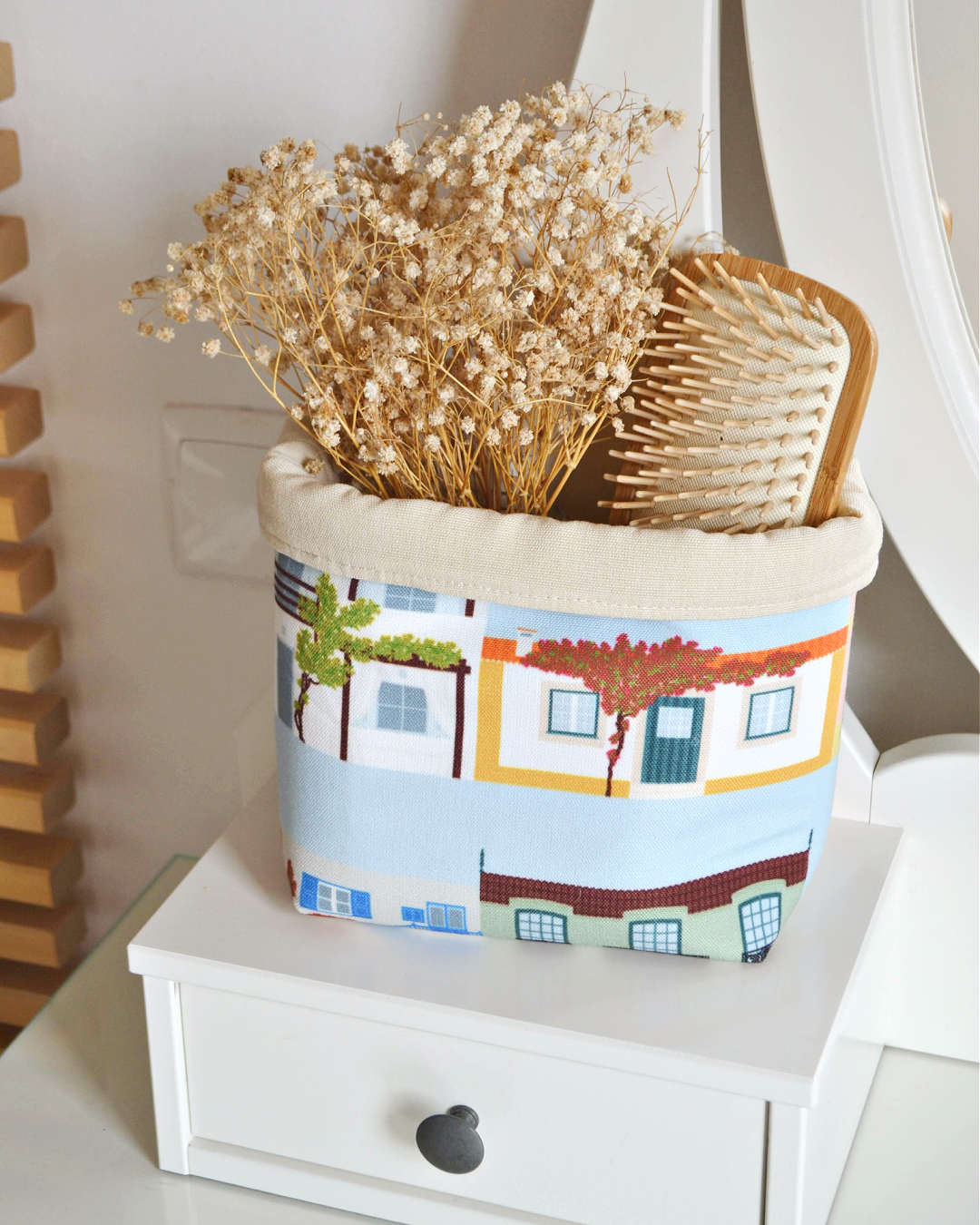 passo a passo cesto de costura criativa