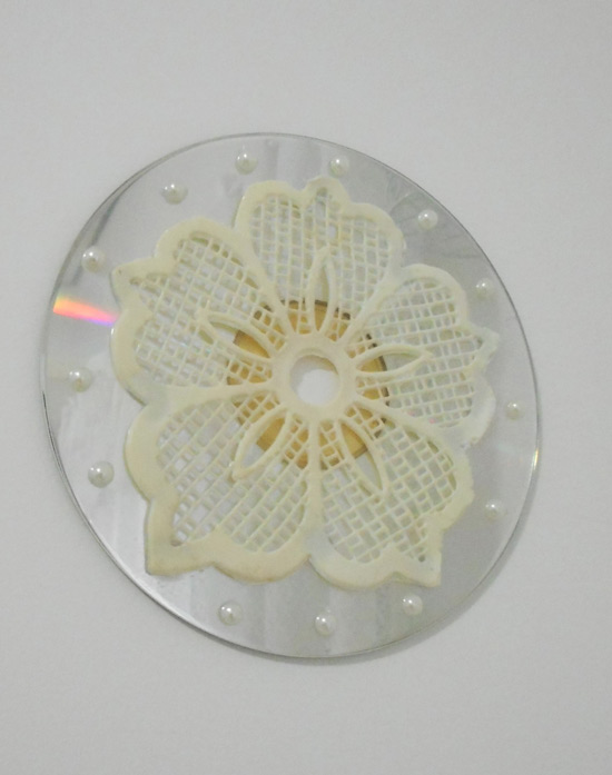 artesanato sustentável com CDs