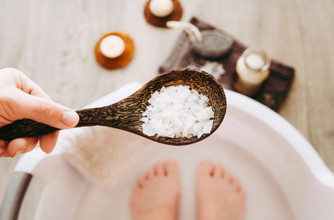 erros comuns ao fazer escalda pés com sal grosso