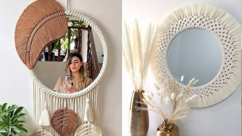 5 Tipos de Nós de Macramê Essenciais para Espelhos