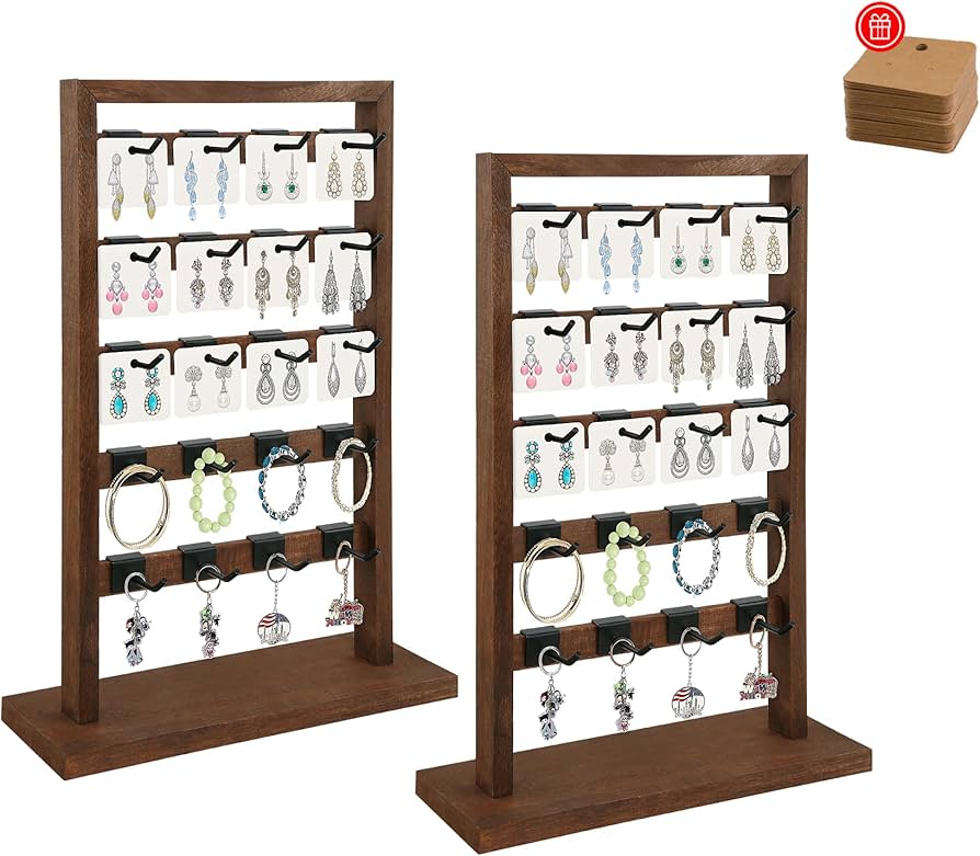 Como fazer expositor de joias artesanal para feiras