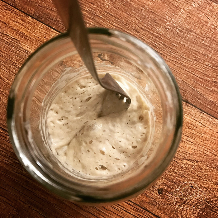 Como fazer fermentação natural em casa (levain)