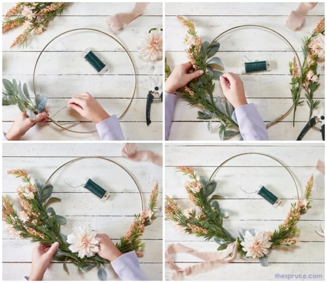 Como Fazer Guirlandas de Flores Artificiais Duradouras: Passo a Passo