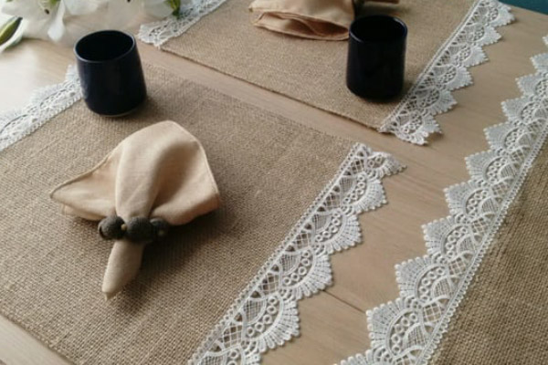 Como fazer jogo americano de tecido dupla face