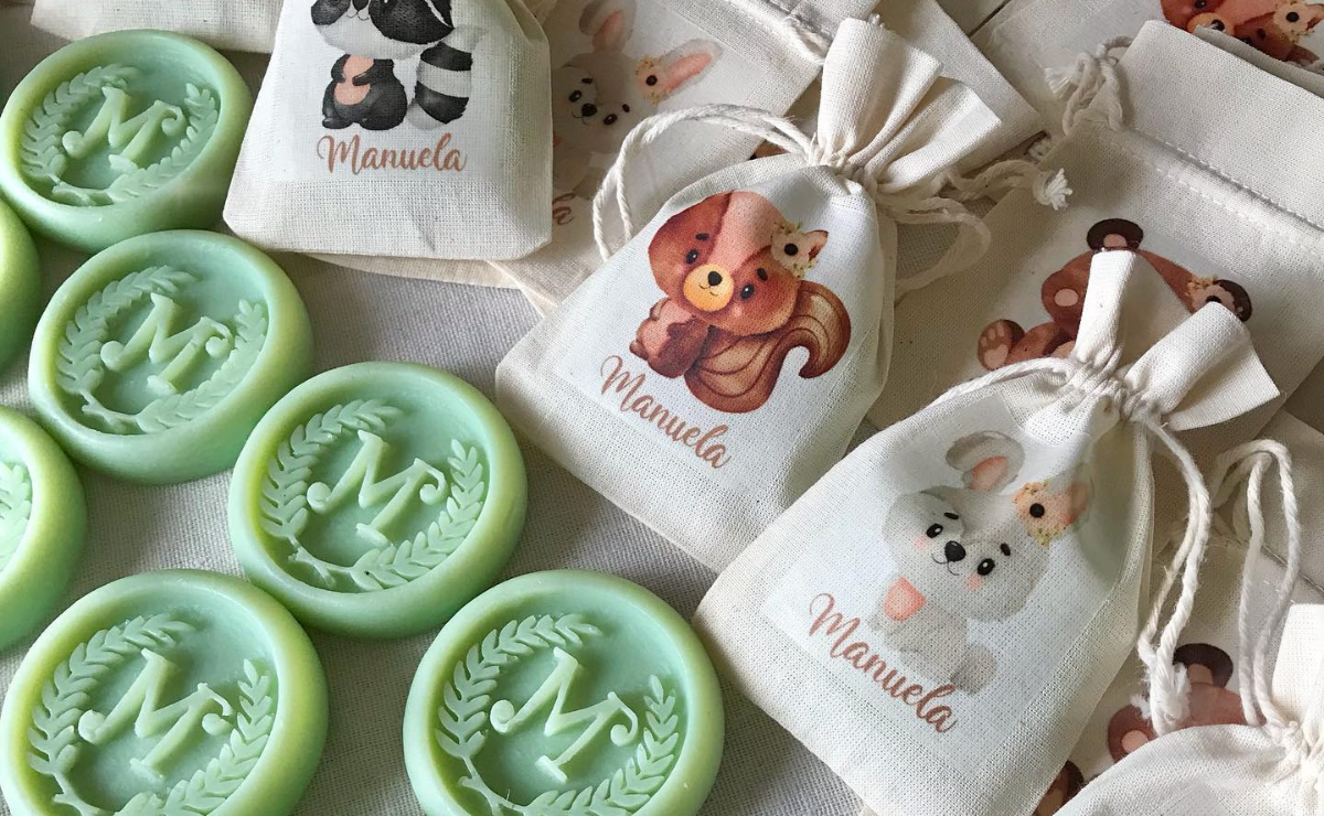 Dicas Criativas de Embalagens para Sabonetes de Chá de Revelação