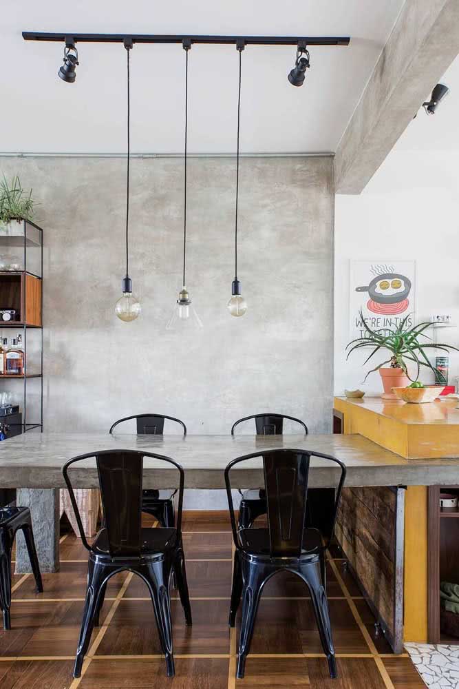 projeto luminária industrial DIY