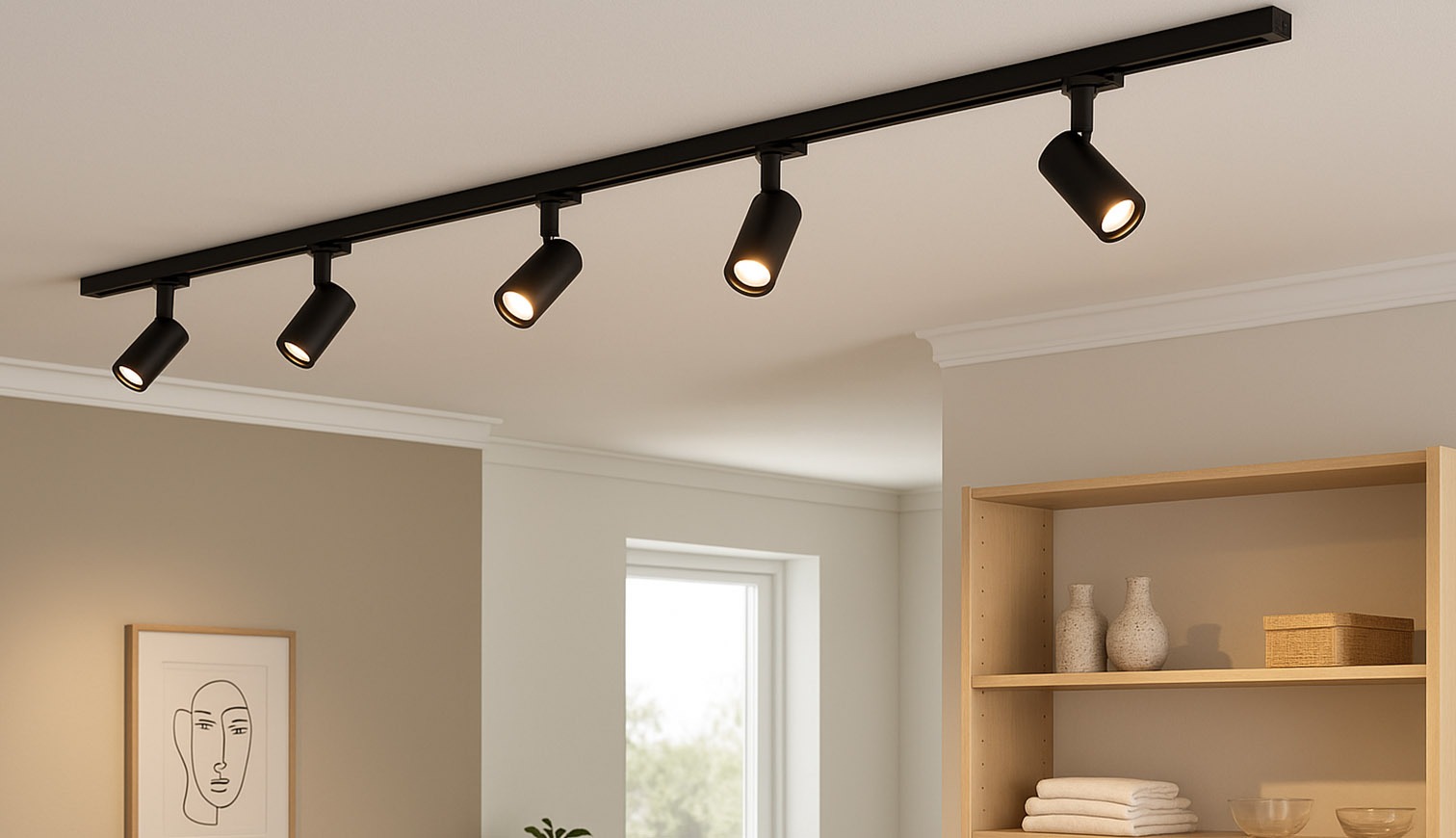 Como fazer luminária de trilho industrial em casa