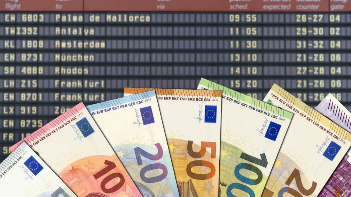 Como fazer o orçamento de viagem diário em diferentes moedas