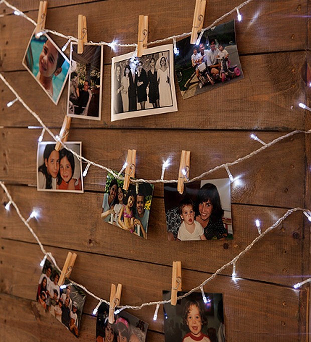 ideias criativas painel de fotos festa feminina