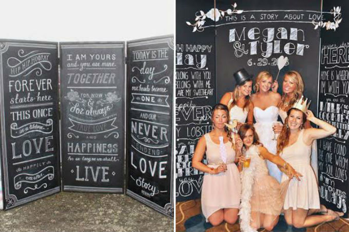 painel de fotos varal ou aramado qual melhor