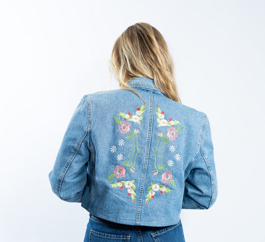 Como fazer patch bordado para aplicar em jaquetas