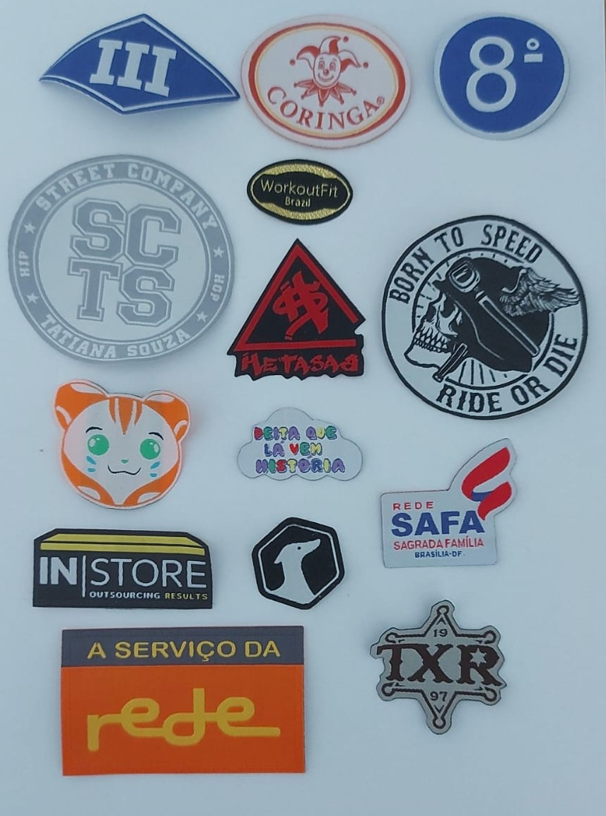 Como fazer patch bordado para aplicar em jaquetas