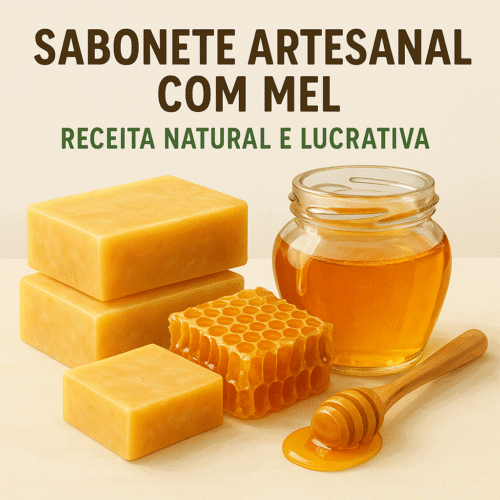 Como fazer sabonete artesanal de mel e própolis