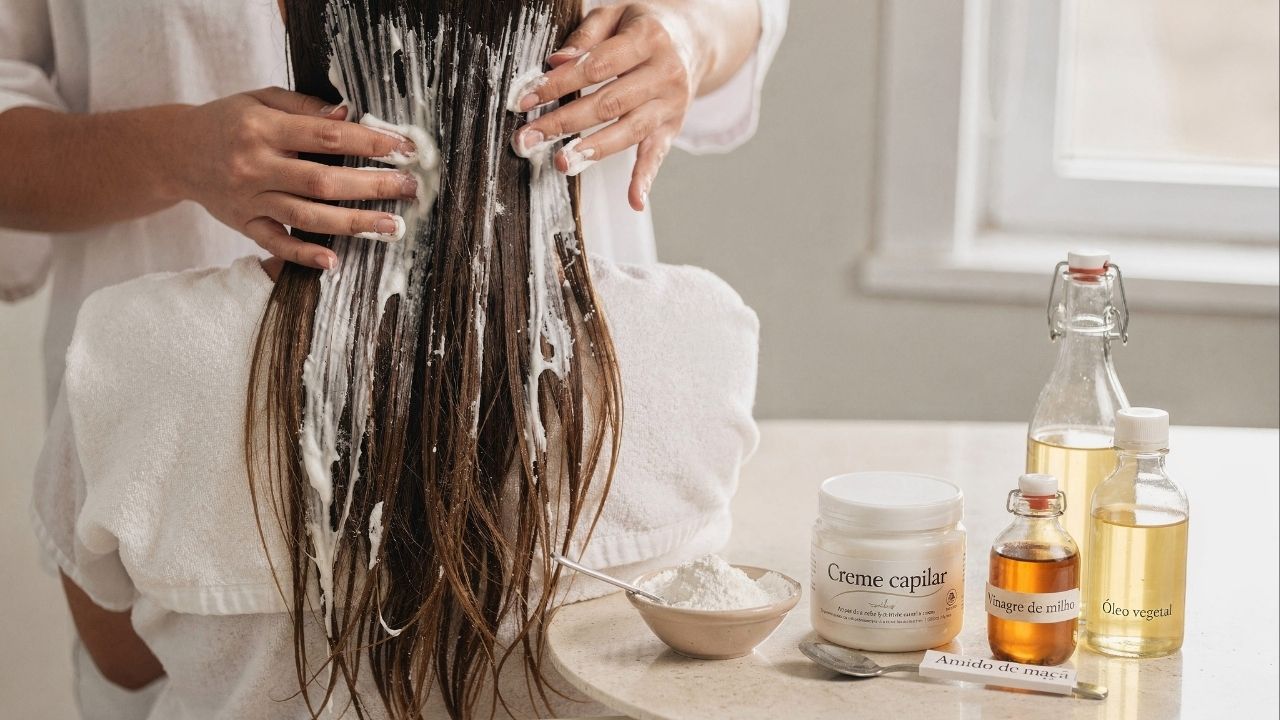 Como fazer selagem capilar caseira com produtos simples