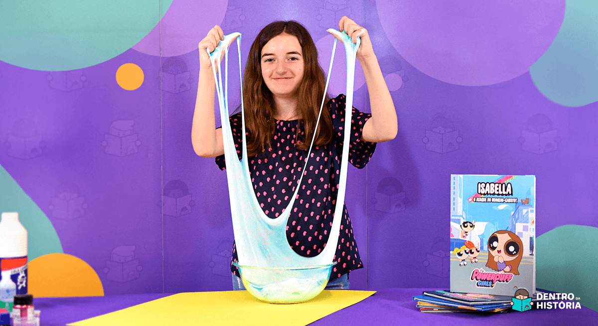 Como fazer slime caseiro seguro para crianças