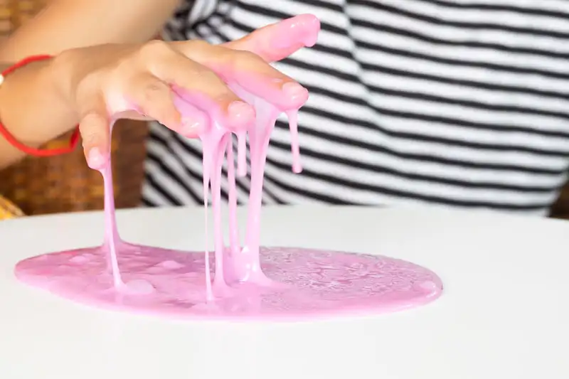 receita de slime segura para crianças