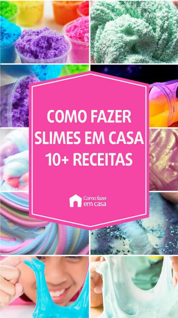 Como fazer slime caseiro seguro para crianças