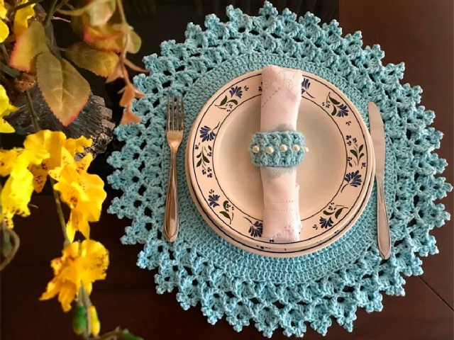 como fazer sousplat de crochê para iniciantes