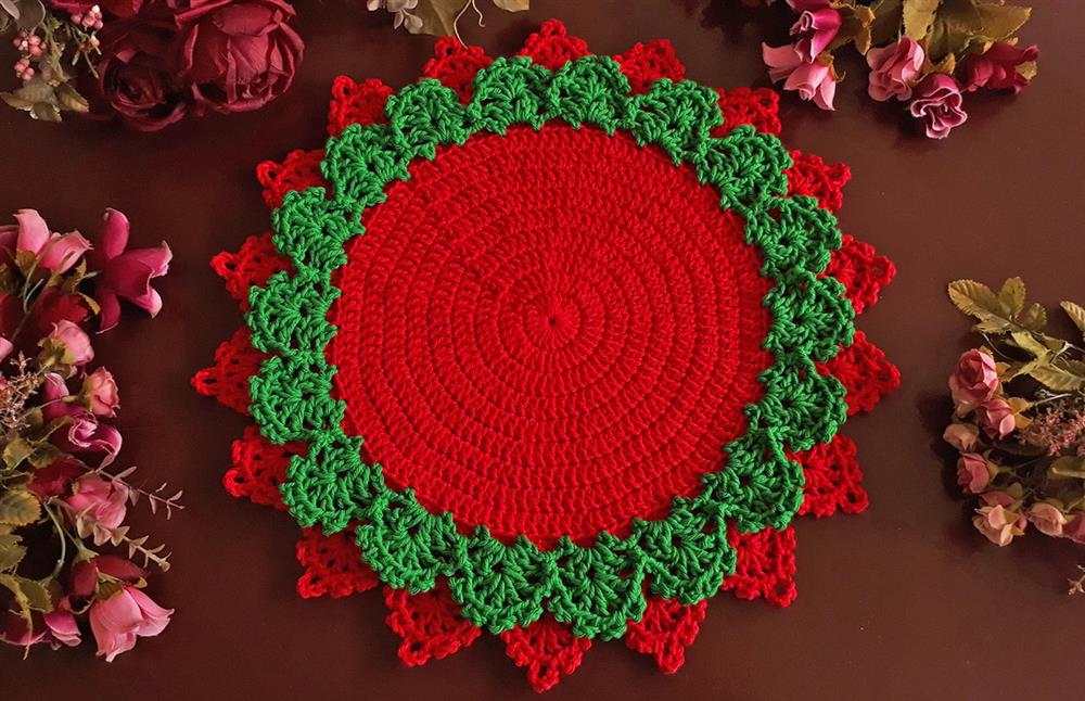 materiais para sousplat de crochê econômico