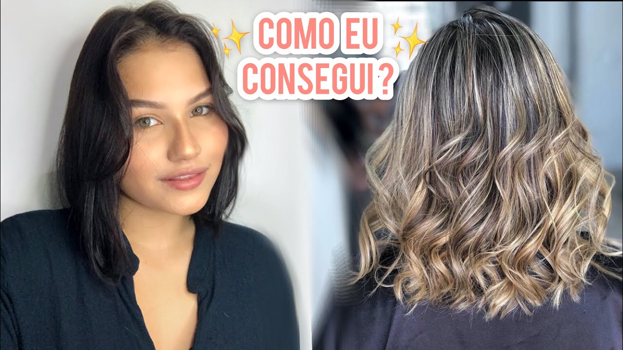 Como fazer transição de cor de cabelo do preto para o loiro