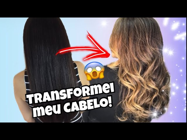 Como fazer transição de cor de cabelo do preto para o loiro