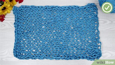 como fazer manta de tricô gigante com braços