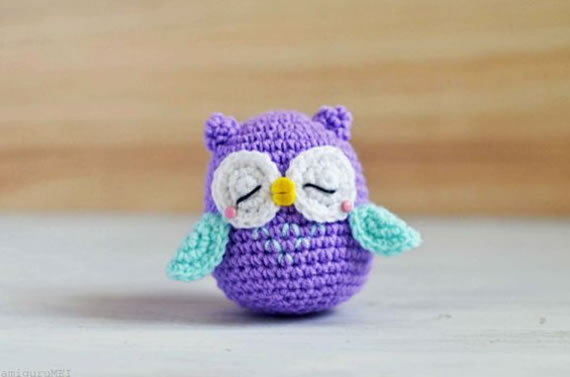 como fazer uma coruja de crochê