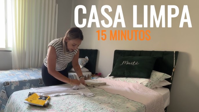 Como fazer uma limpeza rápida na casa em 15 minutos