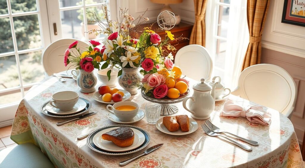 Como fazer uma mesa posta de café da manhã especial