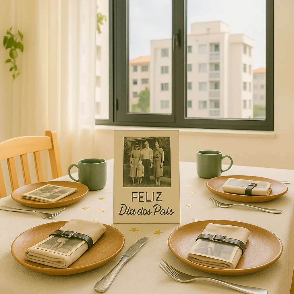 ideias de decoração mesa dia dos pais