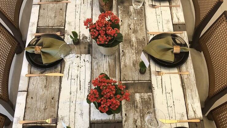 inspiração mesa posta pais