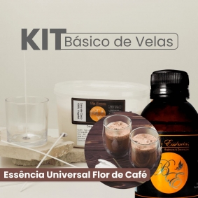 utilizar borra de café para fazer velas