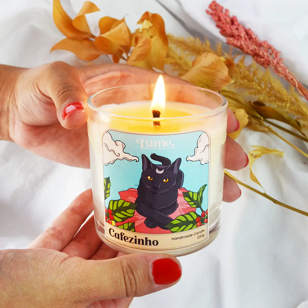 Como fazer velas de café aromáticas