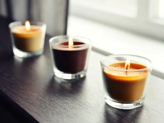Como fazer velas de café aromáticas