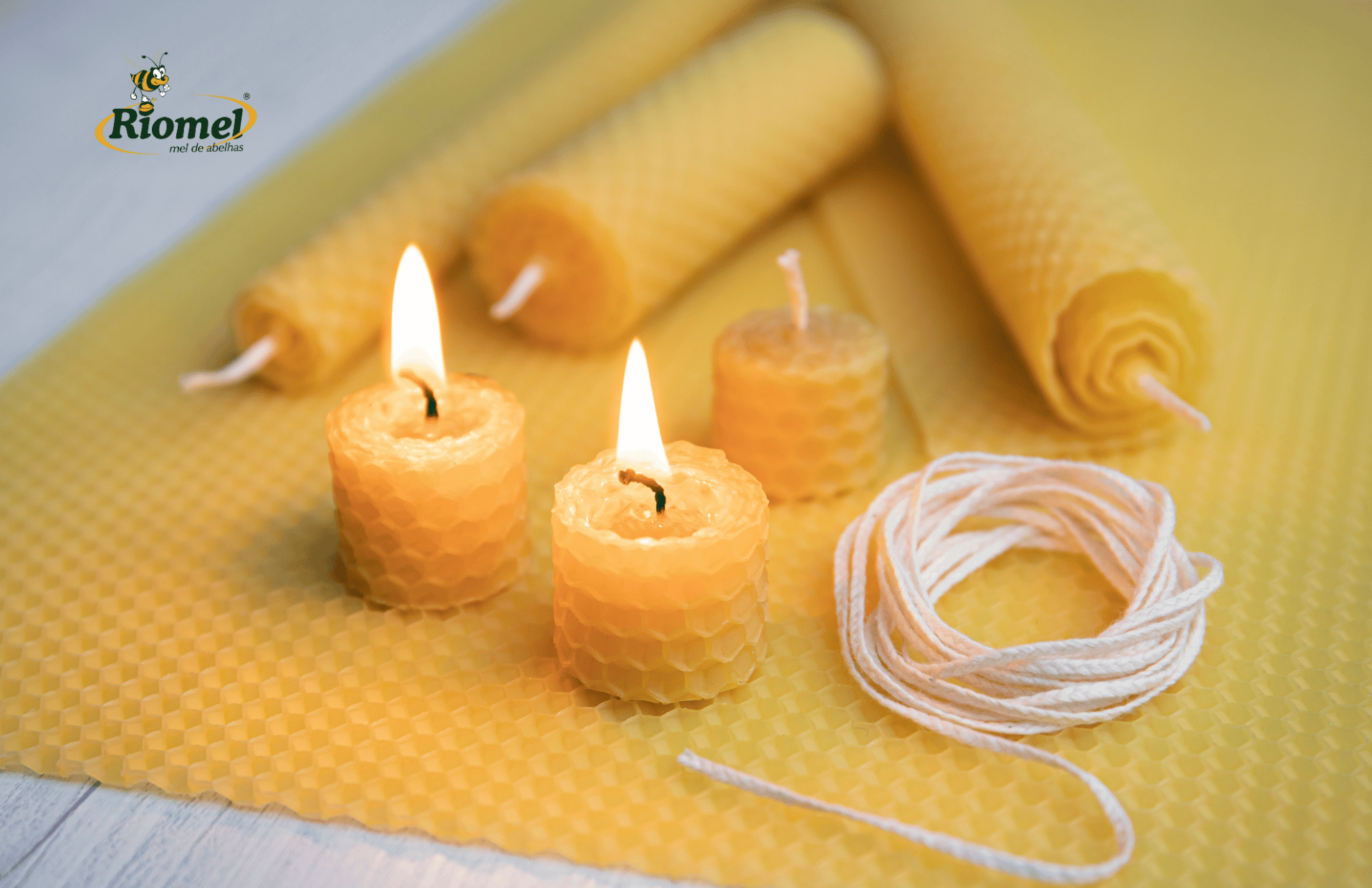 Como fazer velas de cera de abelha natural
