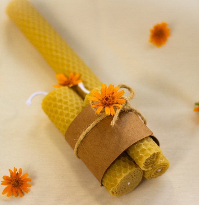 como fazer vela de cera de abelha passo a passo