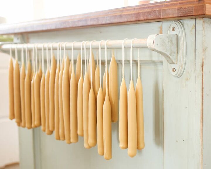 como fazer vela de cera de abelha passo a passo