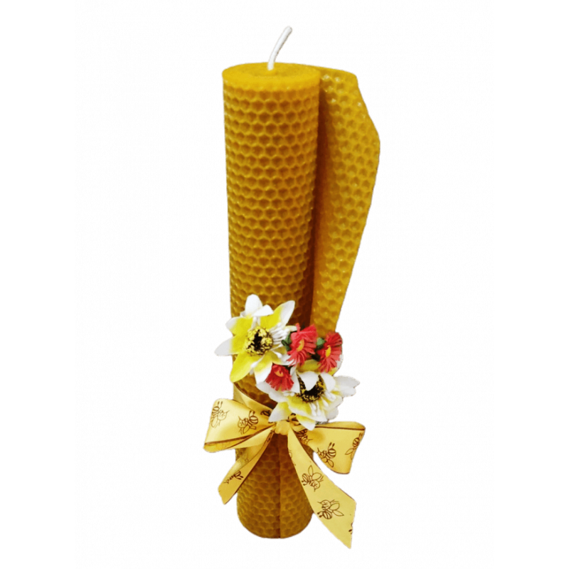 Como fazer velas de cera de abelha natural