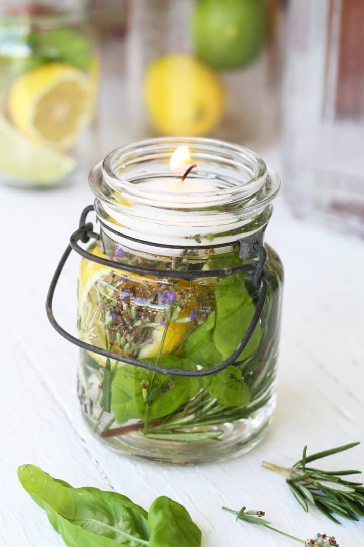 Como fazer velas de citronela repelentes naturais