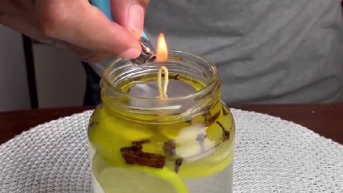Como fazer velas de citronela repelentes naturais