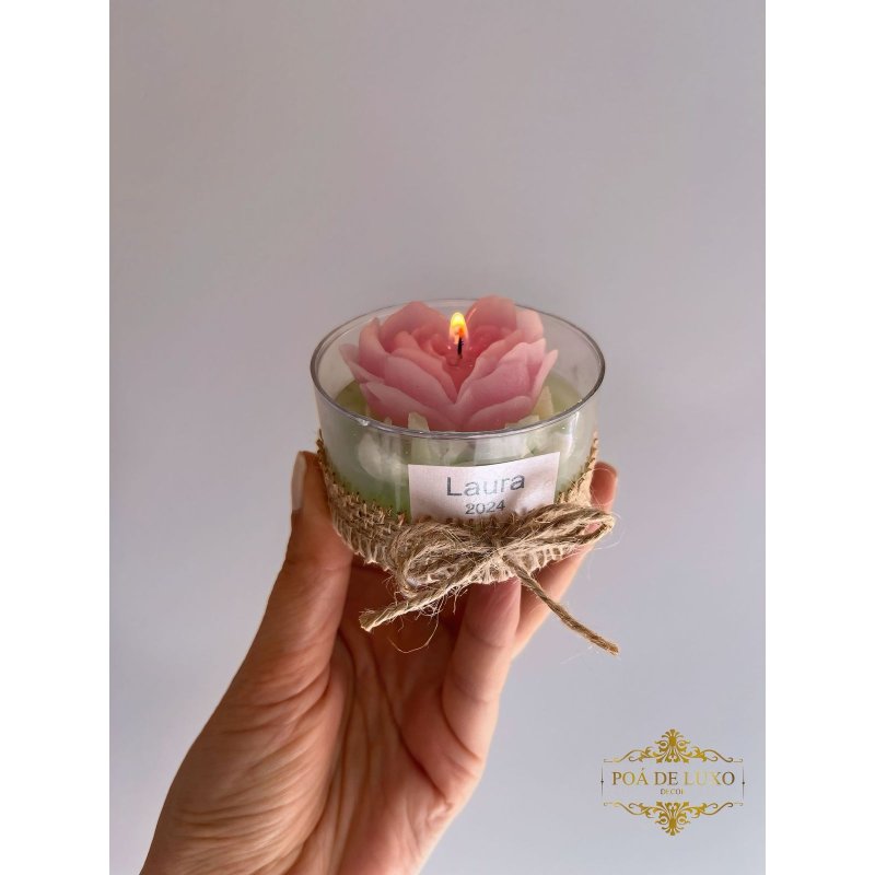 lembrancinha de maternidade vela passo a passo