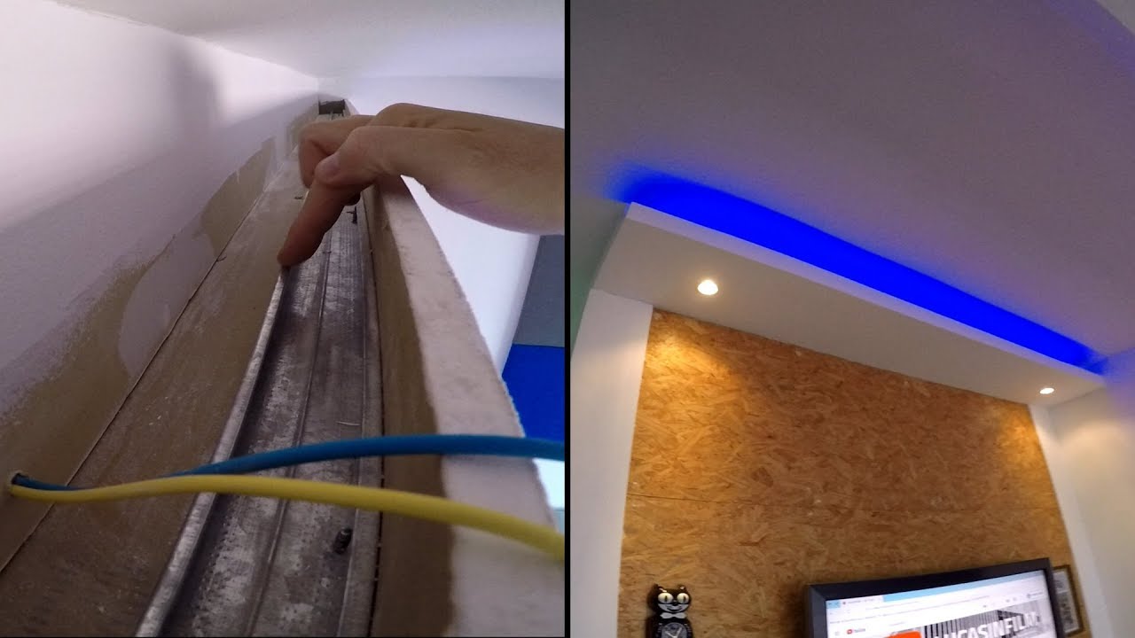 Como instalar fita de LED em sanca e móveis