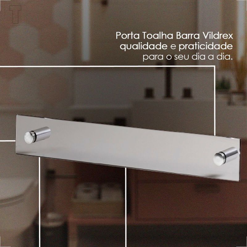 Como instalar porta-toalhas no box de vidro